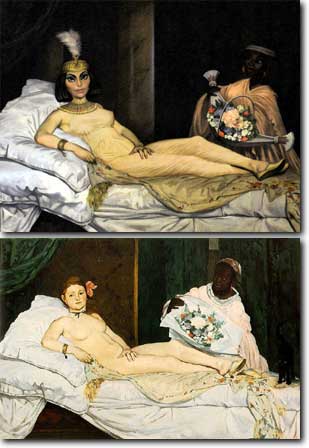 Olympia von Manet