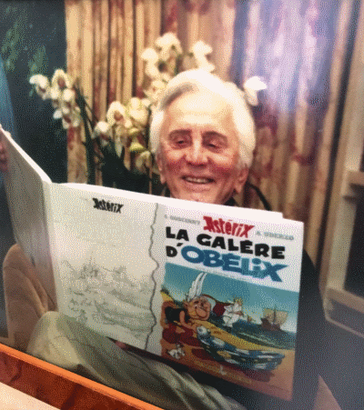 Kirk Douglas liest Asterix