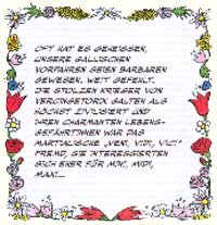 Blumenrahmen