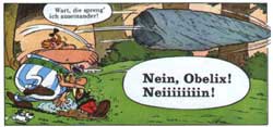 Flug des Hinkelstein