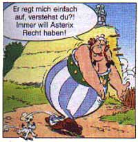 Idefix' Fuß