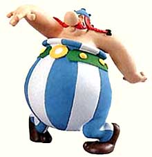 Obelix tanzend