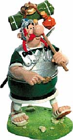 Obelix als Legionär