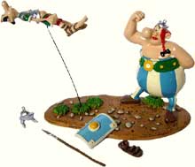 Obelix schlgt Rmer