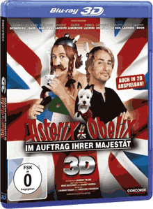 Asterix und Obelix im Auftrag ihrer Majestät auf Blu-ray Disc