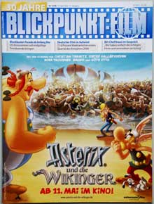 Asterix in Blickpunkt Film